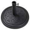 12kg Gaelen Umbrella Base - Black - 12kg Gaelen Umbrella Base - Black