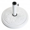 12kg Gaelen Umbrella Base - White - 12kg Gaelen Umbrella Base - White