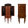 Black Sliding Jewelry Armoire - Black Sliding Jewelry Armoire