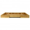 Organic Bamboo Extendable Drawer - Side