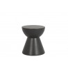 Sunset West Bazaar GRC Round End Table - Dark Grey