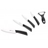 Ceramic Knife Set - knives and peeler