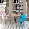 Sensilla Stack-able Dinning Chair - Lifestyle 1 - Sensilla Stack-able Dinning Chair - Lifestyle 1