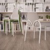 Papillon Stylish Dinning Chair - Lifestyle - White - Papillon Stylish Dinning Chair - Lifestyle - White