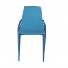 Papillon Stylish Dinning Chair - Pale Blue - Front - Papillon Stylish Dinning Chair - Pale Blue - Front