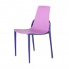 Papillon Stylish Dinning Chair - Light Lilac - Angled - Papillon Stylish Dinning Chair - Light Lilac - Angled