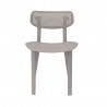 Toppy Speck Dinning Chair - Grey - Back - Toppy Speck Dinning Chair - Grey - Back