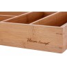 Organic Bamboo Extendable Drawer - With Logo