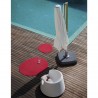 Infinita Nassau 360 Degree Cantilever Umbrella - Umbrella FOlded 