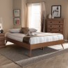 Baxton Studio Lissette Wood Platform Bed Frame - Baxton Studio Lissette Wood Platform Bed Frame