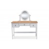 Baxton Studio Sylvie 3 Drawer Bedroom Vanity Table - Baxton Studio Sylvie 3 Drawer Bedroom Vanity Table