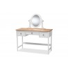 Baxton Studio Sylvie 3 Drawer Bedroom Vanity Table - Baxton Studio Sylvie 3 Drawer Bedroom Vanity Table