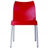Resin Outdoor Armchair - Red - Resin Outdoor Armchair - Red