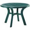 Truva Resin Round Dining Table 42 inch Green - Truva Resin Round Dining Table 42 inch Green
