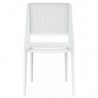 Miami Wickerlook Rectangle Dining Set - White - Chair - Miami Wickerlook Rectangle Dining Set - White - Chair
