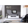 B-Modern Composer TV Stand - White Head on - B-Modern Composer TV Stand - White Head on