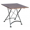 French Café Bistro Folding Table - French Café Bistro Folding Table