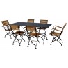 French Café Bistro Folding Table - in set - French Café Bistro Folding Table - in set