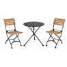 5504T-BK Chairs and 4142S-BK Coffee Table - 5504T-BK Chairs and 4142S-BK Coffee Table