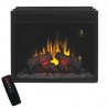 Classic Flame 23 Inches Electric Fireplace with Fixed Glass and Remote Control - Classic Flame 23 Inches Electric Fireplace with Fixed Glass and Remote Control