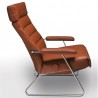 LAFER ADELE RECLINING CHAIR - Saddle - LAFER ADELE RECLINING CHAIR - Saddle