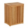 Oceanstar Spa-Style Bamboo Laundry Hamper - Oceanstar Spa-Style Bamboo Laundry Hamper