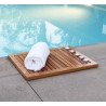Oceanstar Bamboo Floor and Shower Mat - 3 - Oceanstar Bamboo Floor and Shower Mat - 3