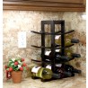 Oceanstar 12-Bottle Wine Rack - Oceanstar 12-Bottle Wine Rack