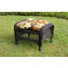 Tortuga Outdoor Portside Dark Roast 6-Piece Seating Set - Ottoman