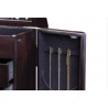 Bedford Jewelry Armoire - Brown - Side Drawer - Bedford Jewelry Armoire - Brown - Side Drawer