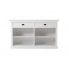 Nova Solo Buffet with 2 Drawers - Front with White Background - Nova Solo Buffet with 2 Drawers - Front with White Background