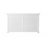 Nova Solo Buffet with 2 Drawers - Back with White Background - Nova Solo Buffet with 2 Drawers - Back with White Background