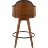 WALNUT + BLACK - Rear