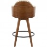 WALNUT + WHITE - Rear