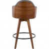 WALNUT + GRAY - Rear