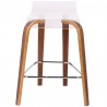 Lumisource Clarity Counter Stool - Front - Lumisource Clarity Counter Stool - Front
