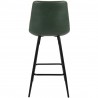 LumiSource Durango Counter Stool - Set of 2 - Green - Rear - LumiSource Durango Counter Stool - Set of 2 - Green - Rear