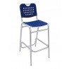Aluminum Barstool - BAL-03 - Blue - Aluminum Barstool - BAL-03 - Blue