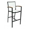 Aluminum Barstool - White - Aluminum Barstool - White