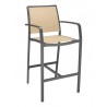 Aluminum Barstool - BAL-5724A - Anthracite Light Basket - Aluminum Barstool - BAL-5724A - Anthracite Light Basket