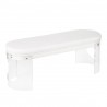 LumiSource Clarity Bench - WHITE - Perspective - LumiSource Clarity Bench - WHITE - Perspective
