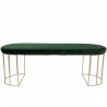 LumiSource Canary Bench - GREEN - Front - LumiSource Canary Bench - GREEN - Front