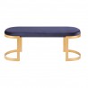 LumiSource Demi Bench - BLUE - Rear/Front - LumiSource Demi Bench - BLUE - Rear/Front