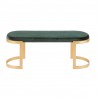 LumiSource Demi Bench - GREEN - Rear/Front - LumiSource Demi Bench - GREEN - Rear/Front