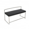 LumiSource Fuji Bench - BLACK - Perspective - LumiSource Fuji Bench - BLACK - Perspective