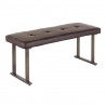 LumiSource Roman Bench - ESPRESSO - Perspective - LumiSource Roman Bench - ESPRESSO - Perspective