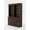 NovaSolo Halifax Mindi Hutch Bookcase Unit - NovaSolo Halifax Mindi Hutch Bookcase Unit