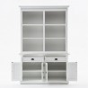 NovaSolo Halifax Buffet Hutch Unit with 6 Shelves - NovaSolo Halifax Buffet Hutch Unit with 6 Shelves