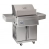 Memphis Grills Beale Street Cart With WiFi - 430 SS Alloy - Angled - Memphis Grills Beale Street Cart With WiFi - 430 SS Alloy - Angled