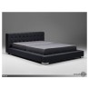 Fresca Queen Bed Charcoal Grey Fabric - Mat Only - Fresca Queen Bed Charcoal Grey Fabric - Mat Only